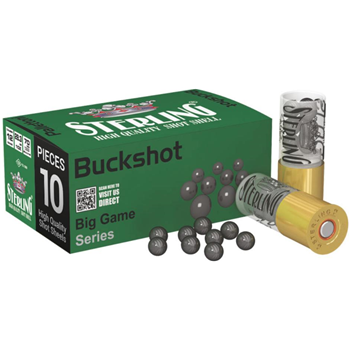 Sterling 12 Gauge 00 Buckshot 10rd box - $5.49 - $5.49