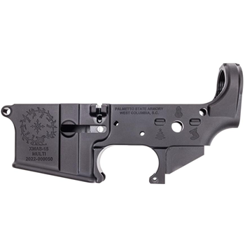 PSA AR-15 "XMAS-15" Stripped Lower Receiver, Multi Caliber - $59.99 + Free Shipping - $59.99