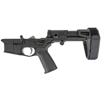 PSA AR-15 Complete MOE+ EPT Pistol Lower With Maxim PDW Brace, Black - $279.99 - $279.99