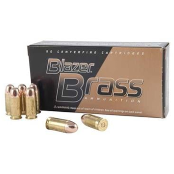 CCI Blazer Brass 9mm Luger Ammo 124 gr FMJRN 1000 rd - $251.99 after code "WLS10" - $251.99