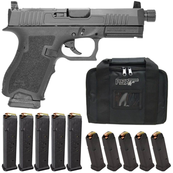 PSA Dagger Compact 9mm RMR Threaded Barrel Pistol w/ 10 PMAG 27rd/15rd Magazines &amp; PSA Pistol Bag - $399.99 + Free Shipping - $399.99