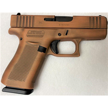 Skydas Gear 43X Distressed Copper 9mm 3.4" Barrel 10-Rounds Fixed Sights - $500.99 ($7.99 S/H on Firearms) - $500.99
