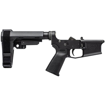 Aero Precision M4E1 Pistol Complete Lower Receiver w/ SBA3 Brace &amp; MOE Grip Black - $309.95 (Free S/H over $150) - $309.95