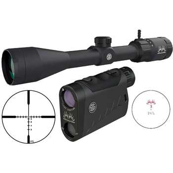 Sig Sauer Buckmasters 3-9X50mm BDC Riflescope w/Buckmasters LRF 1500 Combo Kit - $149.99 - $149.99