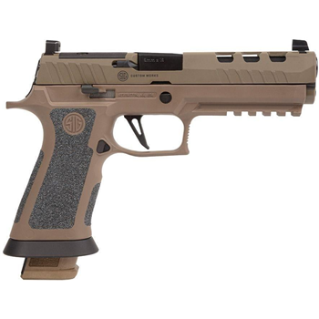 SIG SAUER P320X5 Custom Works DH3 Coyote 9mm 5" Barrel 21-Rounds X-Ray 3 Optic Ready - $1199.99 ($7.99 S/H on Firearms) - $1,199.99