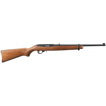 RUGER 10/22 Carbine .22LR 18.5" black / hardwood stock - $269.99 ($7.99 S/H on Firearms) - $269.99