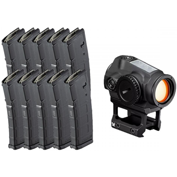 10x PMAG Gen2 w/ SPARC Solar Red Dot - $296.99 after code "TA10" - $296.99