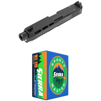 PSA Dagger Complete SW2 RMR Slide &amp; 10 Boxes of Sierra Sports Master 9mm 115Gr JHP 200rds - $299.99 ($249.99 after $50 MIR) - $249.99