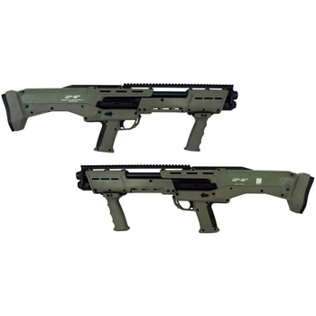 Standard MFG DP12 Double Barrel Pump Action 12 Gauge Shotgun, ODG - $999.99 - $999.99