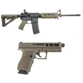 PSA PA-15 16" Nitride M4 Carbine 5.56 NATO MOE &amp; PSA Dagger Compact 9mm, Green - $749.99 + Free Shipping - $749.99