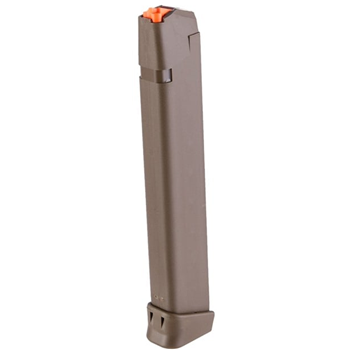 GLOCK 17/34 9mm 33-Rd Magazine Polymer FDE/Black/OD Green - $34.99 - $34.99