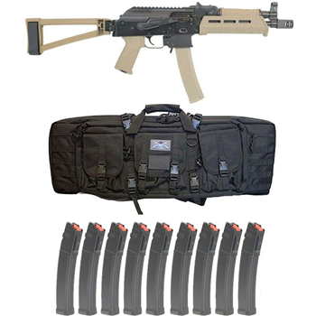 PSA AK-V MOE Triangle Side Folding FDE 9mm Pistol w/ 10 Mags &amp; PSA Bag - $999.99 + Free Shipping - $999.99
