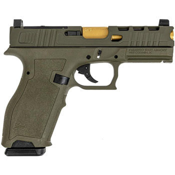 PSA Dagger Full Size S 9mm Pistol With SWR RMR Slide &amp; TiN Non-Threaded Barrel, Sniper Green - $379.99 + (2) FREE boxes of Sierra Ammo (see description) - $379.99