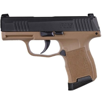 SIG SAUER P365 9mm 3.1" BLK/FDE 10+1 X-Ray Sights - $529.99 (Free S/H on Firearms) - $529.99