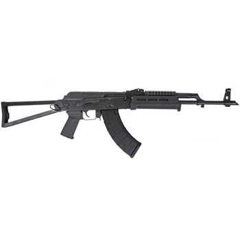 PSA AK-47 GF3 Forged MOE Triangle Side Folding Rifle with Cheese Grater Upper Handguard, Black - $619.99 - $619.99