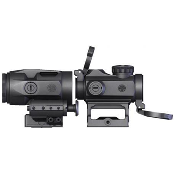 Sig Romeo MSR Red Dot and Juliet 3 Micro Magnifier Combo, Black - $229.99 - $229.99