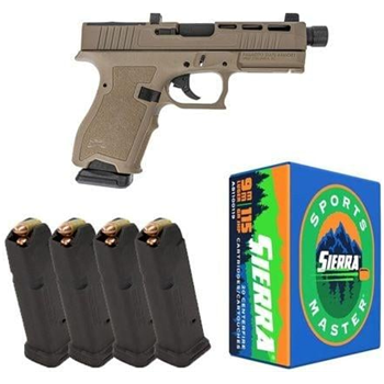 PSA Dagger Compact 9mm &amp; 5 Magpul PMAG 15rd Mags &amp; 100rds of Sierra Sports Master 9mm 115 Grain JHP - $399.99 - $399.99
