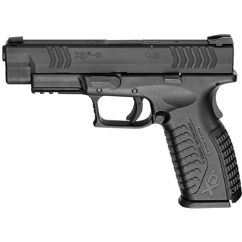 Springfield XDM 9mm 4.5" Full-Size 2-19 Rd Mags Black Essentials Package - $504.99 - $504.99