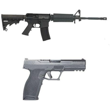 PSA 5.7 Rock Complete Pistol &amp; PSA PA-15 16" Nitride M4 5.56 Classic Rifle - $699.99 - $699.99