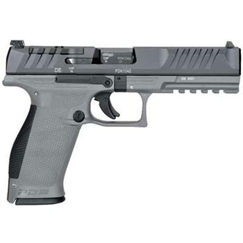 Walther PDP Full-Size, 9mm, 4.5" Barrel, Optics Ready, Grey Slide/Grey Frame, 18rd - $528.99 - $528.99