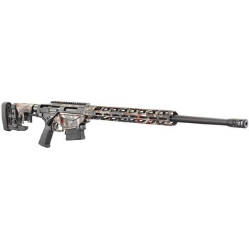 Ruger Precision Rifle Battle Flag Cerakote / Black 6.5 Creedmoor 24-inch 10Rds - $1424.99 ($7.99 S/H on Firearms) - $1,424.99