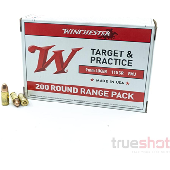 Winchester 9mm 115 Grain FMJ 1000 Rounds - $279 - $279.00