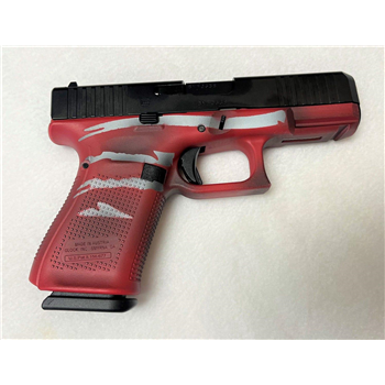Skydas Gear Glock 19 Gen 5 Red/Black 9mm 4.02" Barrel 15-Rounds - $577.99 ($7.99 S/H on Firearms) - $577.99