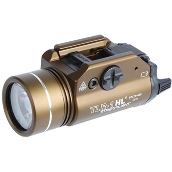 Streamlight TLR-1 HL 1000 Lumen Tactical Weapon Light - Flat Dark Earth Brown - $129.99 - $129.99