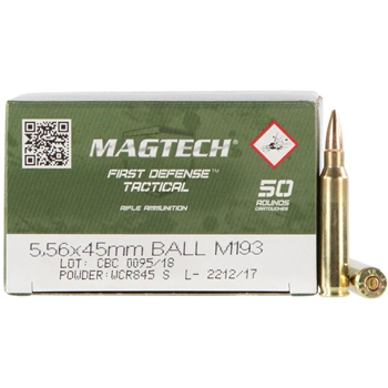 Magtech 5.56 NATO 55-Gr. FMJ 50 Rnds - $32.99 - $32.99