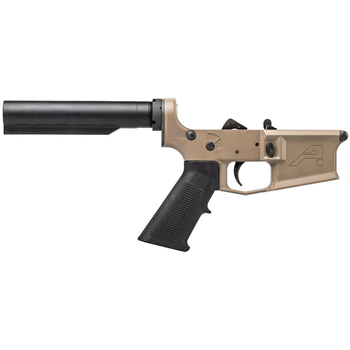 Aero Precision M4E1 Carbine Complete Lower Receiver w/ A2 Grip No Stock FDE Cerakote - $199.95 (Free S/H over $150) - $199.95