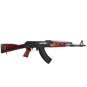 Zastava USA ZPAP M70 170th Anniversary Red Wood / Black 7.62 X 39 16.3" Barrel 30-Rounds - $1056.99 ($7.99 S/H on Firearms) - $1,056.99