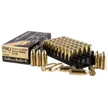 Sellier &amp; Bellot 9mm 115gr 1000 Rnds - $247.49 after code "WLS10" - $247.49