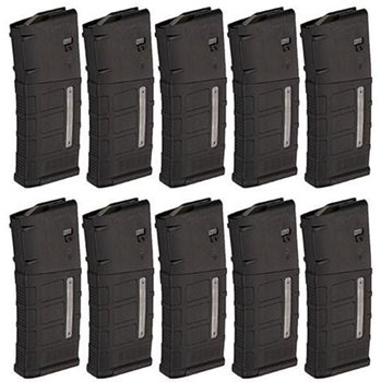 MAGPUL AR .308 PMAG LR/SR GEN M3 Window Mag 308 Win 25rd Blk 10pk - $176.39 w/code "WLS10" - $176.39