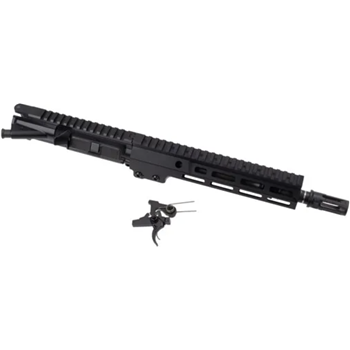 Buy a Geissele Automatics Blemula AR-15 Barreled Upper Receiver 5.56 NATO - Luna Black - 10.3" - Closed-Tine Get a Free G2S Trigger - $699.99 - $699.99