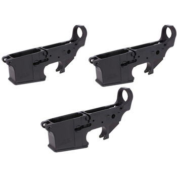 Anderson Stripped Lower Receiver – No Logo (3 Pack) - $129.52 (Free S/H over $150) - $129.52