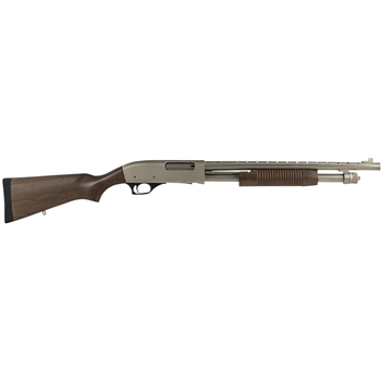 Tokarev USA TX3 Nickel / Wood 12 GA 18.5" Barrel 5-Rounds - $278.99 ($7.99 S/H on Firearms) - $278.99