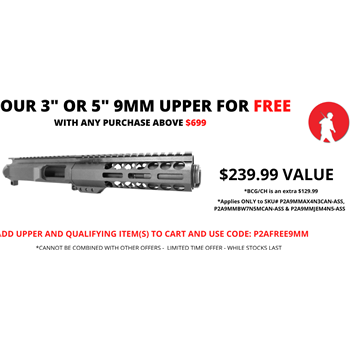 FREE 9mm Upper with $699 and Up purchase - $699 - $699.00