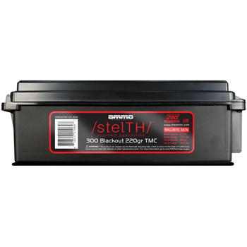 Ammo Inc Stelth .300 AAC Blackout Subsonic 220gr TMC 200rd Ammo Can - $179.99 - $179.99