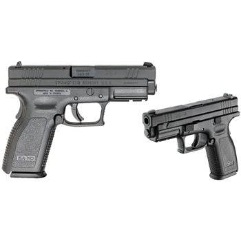 Springfield XD Defenders Series 9mm 4" Pistol, Black - $319.99 - $319.99