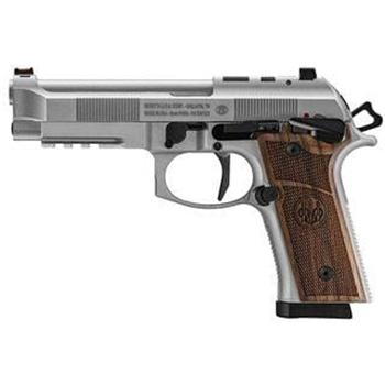 Beretta 92XI SAO 9mm 4.7" 18rds, Stainless/Walnut - J92XFMSA21M1 - $1099 - $1,099.00