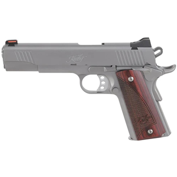 KIMBER Stainless II 10mm 5" 7rd Pistol - Stainless w/ Rosewood Grips - $818.32 (Free S/H on Firearms) - $818.32