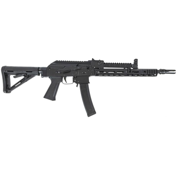 PSA AK-V 13.7" 9mm Rifle w/ Soviet Arms 11.5" Rail, M4 Stock, and ALG Trigger, Black - $1199.99 - $1,199.99