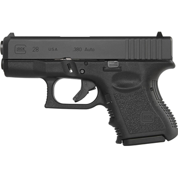 Glock 28 .380 ACP 3.46" Barrel 10-Rounds - $539.99 ($7.99 S/H on Firearms) - $539.99