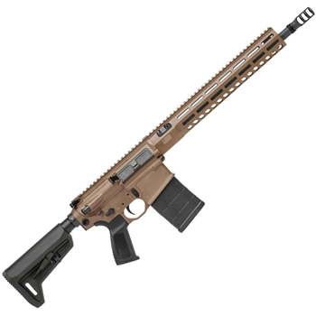 Sig Sauer 716i Tread 7.62mm NATO 16in Elite Earth Cerakote Semi Automatic Modern Sporting Rifle - 10+1 Rounds - $1599.99 - $1,599.99