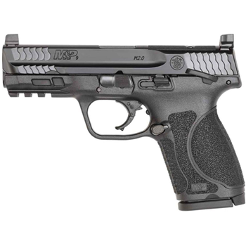 Smith &amp; Wesson M&amp;P9 M2.0 Compact Optics Ready Thumb Safety 9mm 4in Black 15+1 Rounds - $439 - $439.00