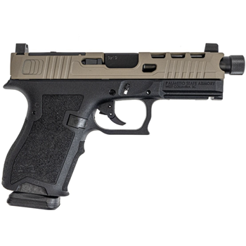 PSA Dagger Compact 9mm Pistol With SWR RMR Slide &amp; Threaded Barrel, FDE, 2-Tone (Rear Sight Rear) - $359.99 + Free Shipping - $359.99