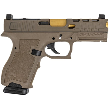 PSA Dagger Compact 9mm Pistol With SWR RMR Slide &amp; TiN Non-Threaded Barrel, FDE - $379.99 - $379.99