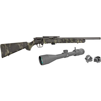 SAVAGE ARMS Mark II FV-SR 22LR 16.5" 5rd Multi-Cam Black Camo + SIG SAUER Buckmasters 3-9x40 - $349.99 (Free S/H on Firearms) - $349.99