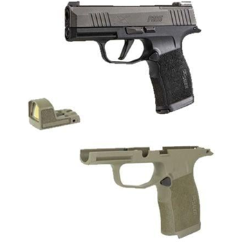 SIG Sauer P365 X-Series 9mm Pistol OR 3.1" 12rd &amp; Sig P365XL Grip Module w/ 3 MOA Romeo Zero Red Dot - $699.99 - $699.99
