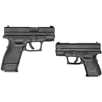 Springfield XD9 ESS 9mm 3 inch Black 10rd - $434.99 ($7.99 S/H on Firearms) - $434.99